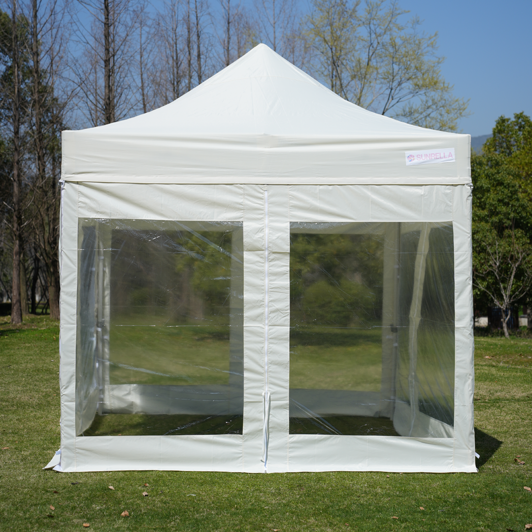 접이식 캐노피 천막 투명 바람막이 포장마차 방수 천막 캐노피 옆면천 22