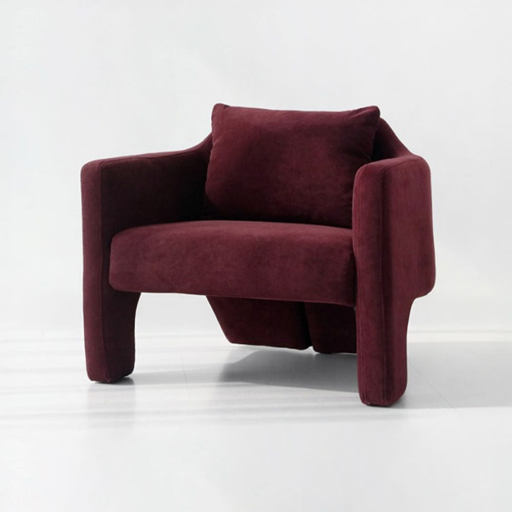 니스코 1인 소파 F700 스툴미포함, 퍼플 9640.0914, 1인용