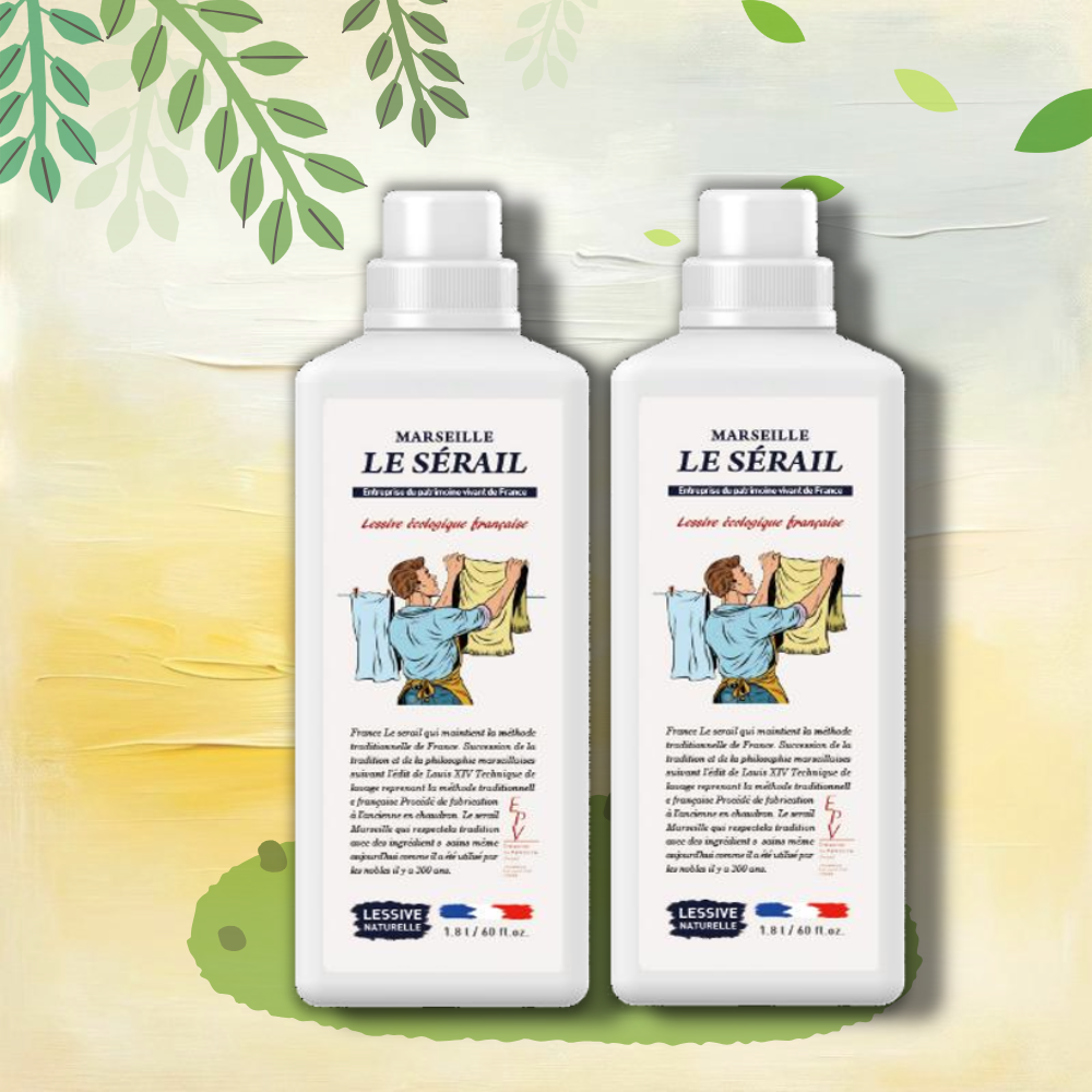 르세라이 중성세제 수건 속옷 운동복 빨래냄새 제거 세제 1.8L, 2개