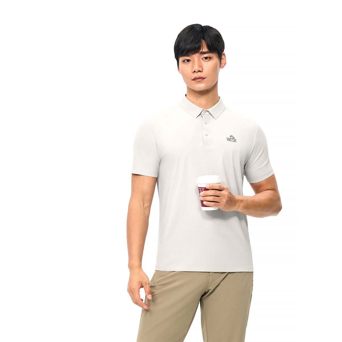 펠리엇 비즈니스 캐주얼 냉감 신축 속건 남성 라이크라 폴로 셔츠 115215037 이미지 6