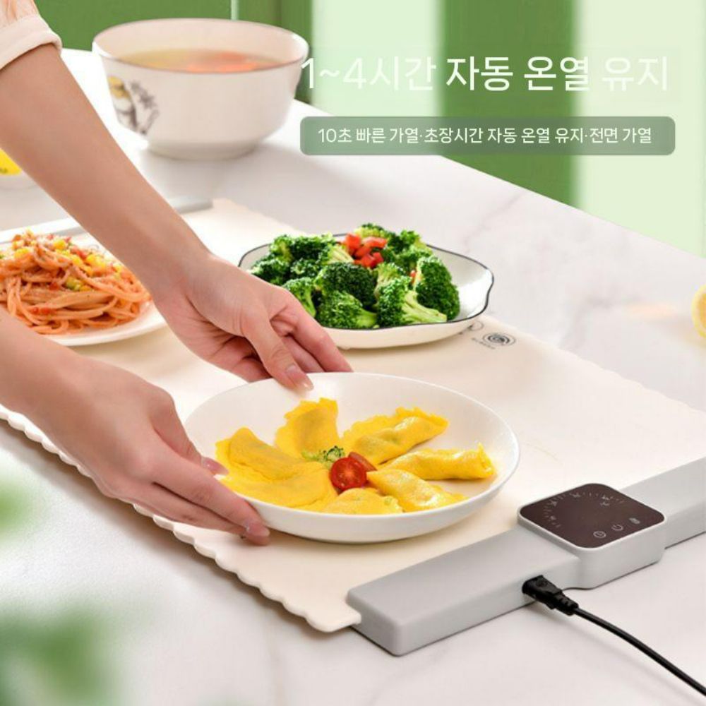 워머 푸드 실리콘 식탁 그레이 다용도 플레이트 온도 매트 1개(1) - 상세 이미지 4