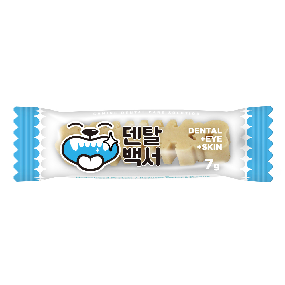 강아지 덴탈껌 추천 가수분해 덴탈백서 100p 사용후기