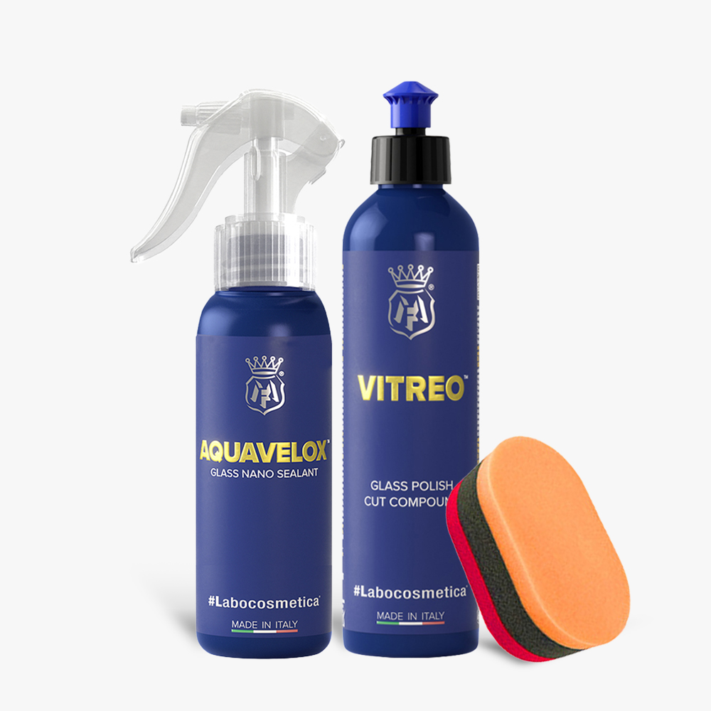 마프라 라보코스메티카 비트레오 250g+아쿠아벨록스100ml+저먼패드 세트 유막제거 발수코팅제 - 메인 이미지