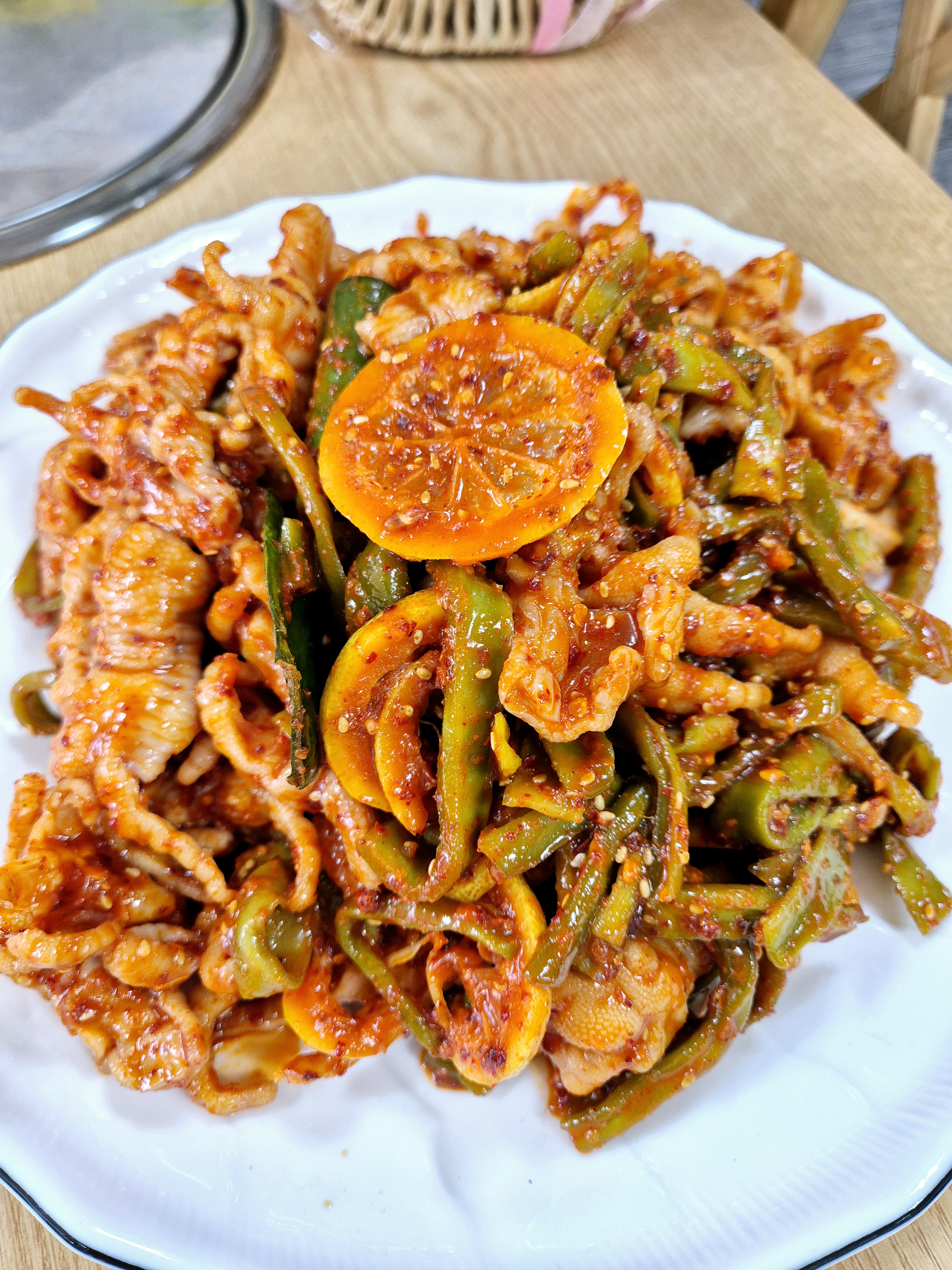 평천면옥 레몬무뼈닭발, 닭발냉채무침, 맛있는 닭발, 야식 추천, 닭발 후기