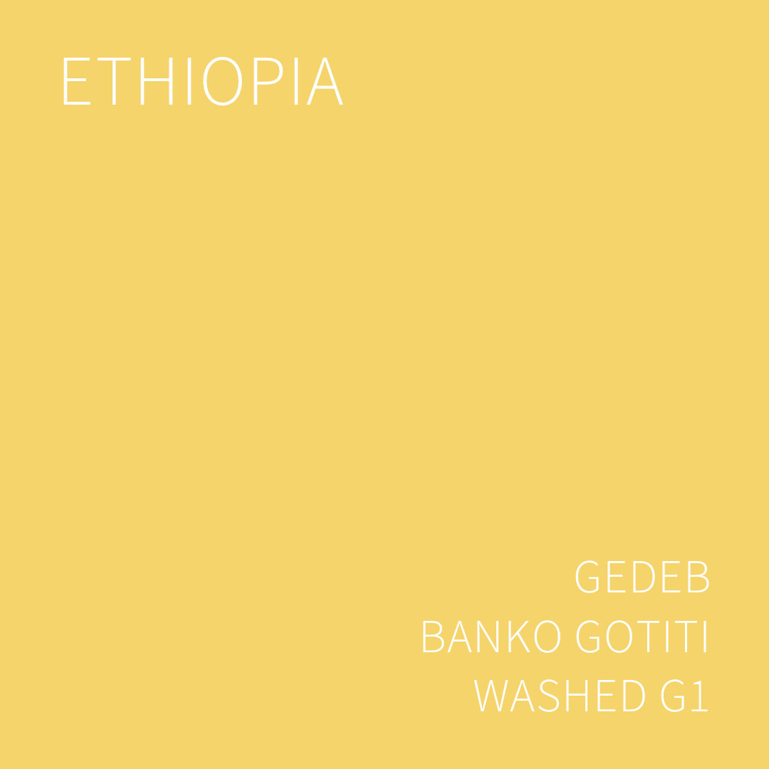 (2025 뉴크롭) 베르데 트레이드 에티오피아 게뎁 반코 고티티 워시드 G1 5KG (ETHIOPIA GEDEB BANKO GOTITI WASHED)