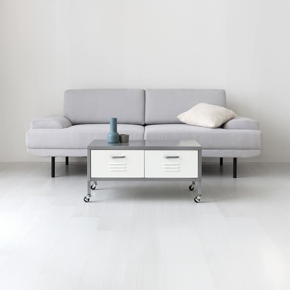 MKB 커피테이블 서랍장 2칸 802402 레드 1213.2921 - 상세 이미지 3