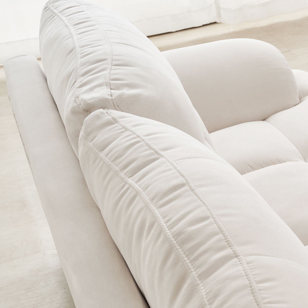 세르 아쿠아텍스 생활 방수 패브릭 예쁜 카페 거실 소파 3인