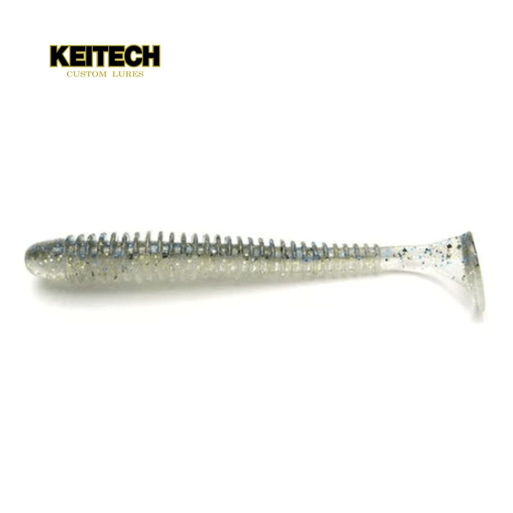 배스낚시 케이텍 스윙임펙트 배스 루어 웜 쉐드 소프트베이트 2.4 420, 6.3cm - 메인 이미지