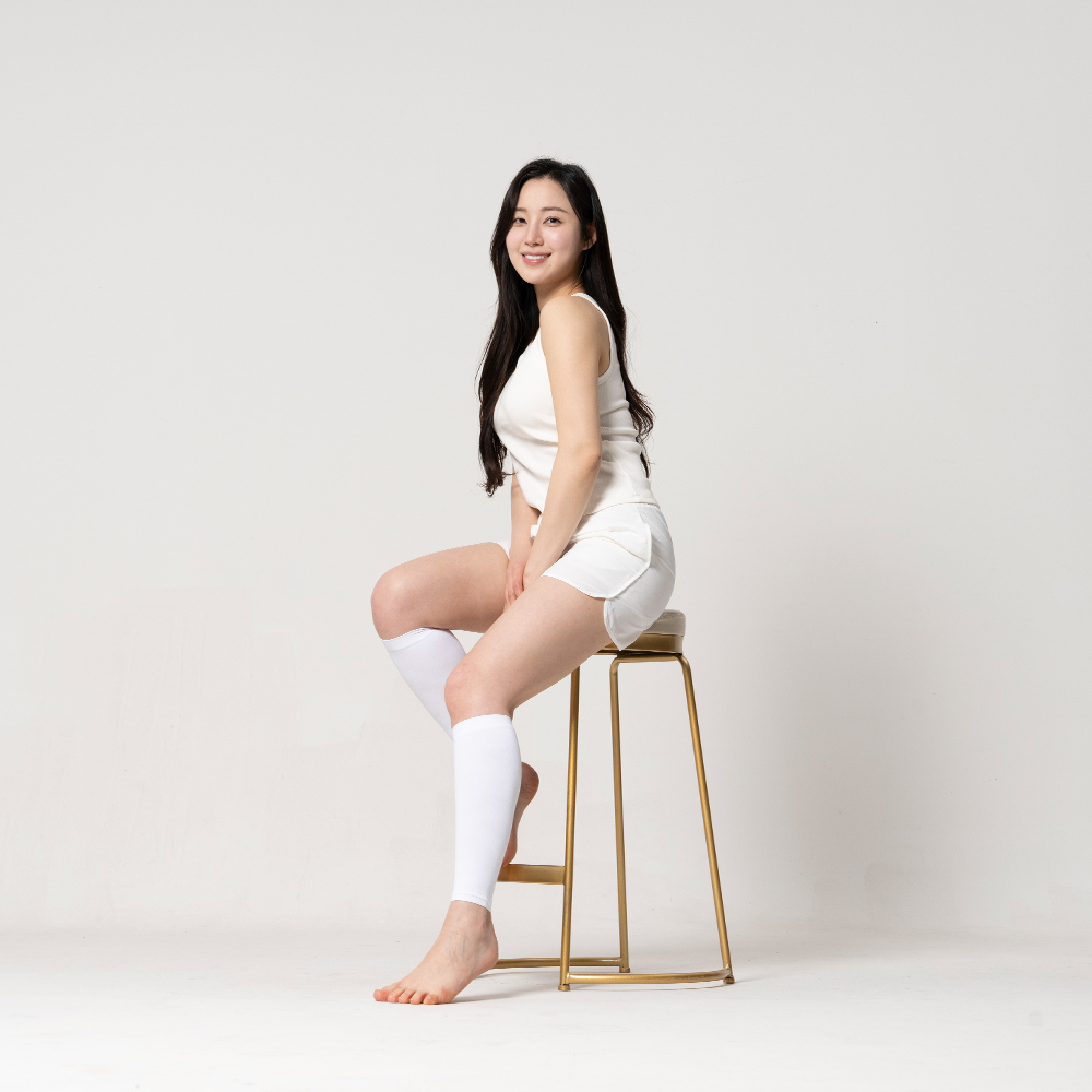 땡스마이레그 압박스타킹 라이트 종아리형 일반형 압박밴드 - 상세 이미지 4