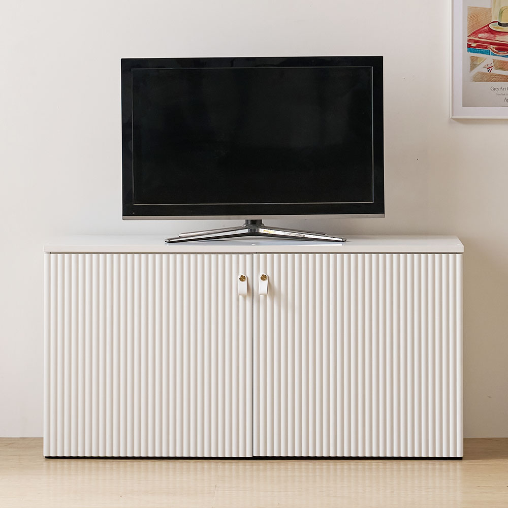 루디 템바보드 거실장 1200 낮은 티비장 수납 TV다이