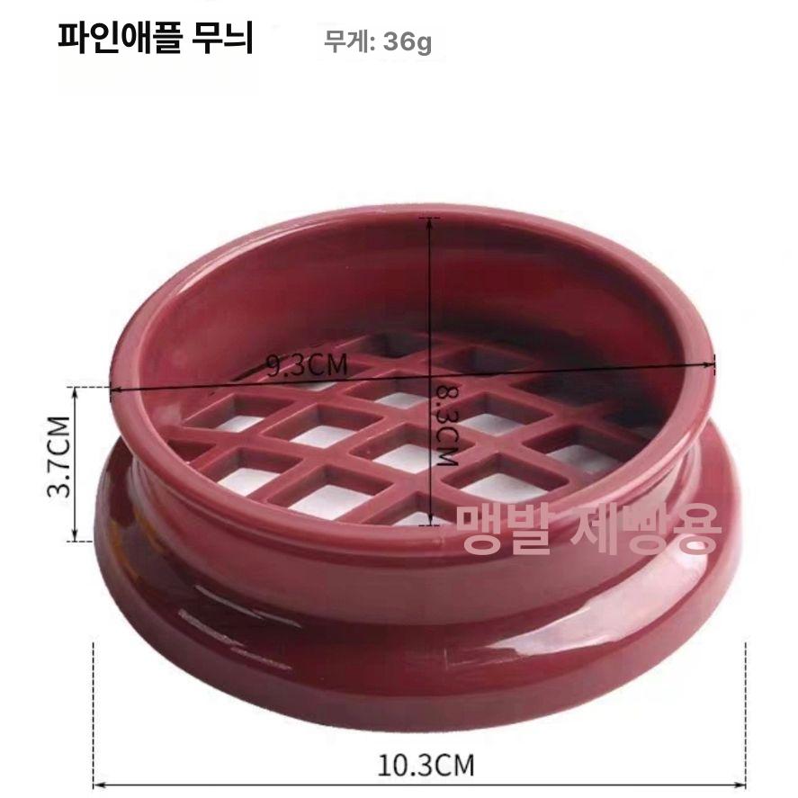 메론빵틀 금형 프레스 제과제빵 베이킹 베이커리 원형 틀 몰드 - 상세 이미지 3
