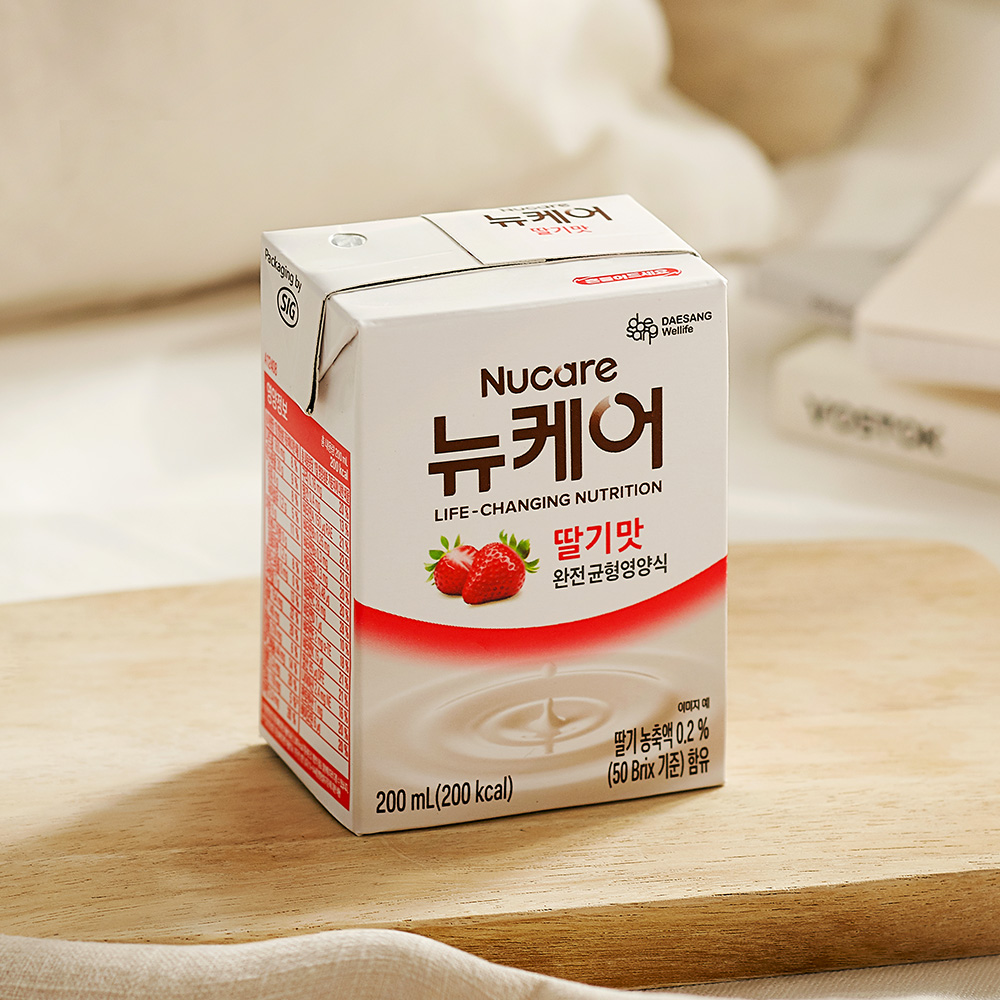 뉴케어 딸기맛 200ml 24팩 균형영양식 이미지 3