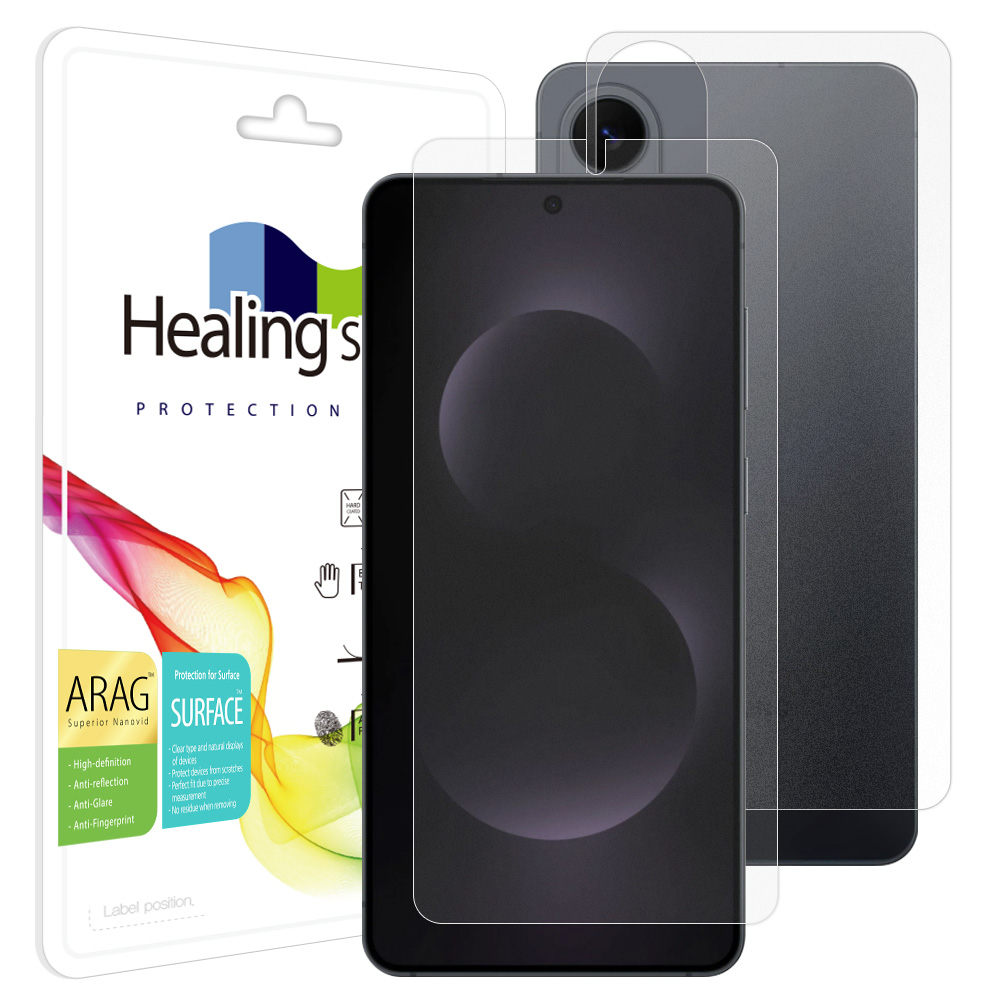 갤럭시S25 엣지 ARAG 고화질 저반사 액정보호필름 1매 후면1매