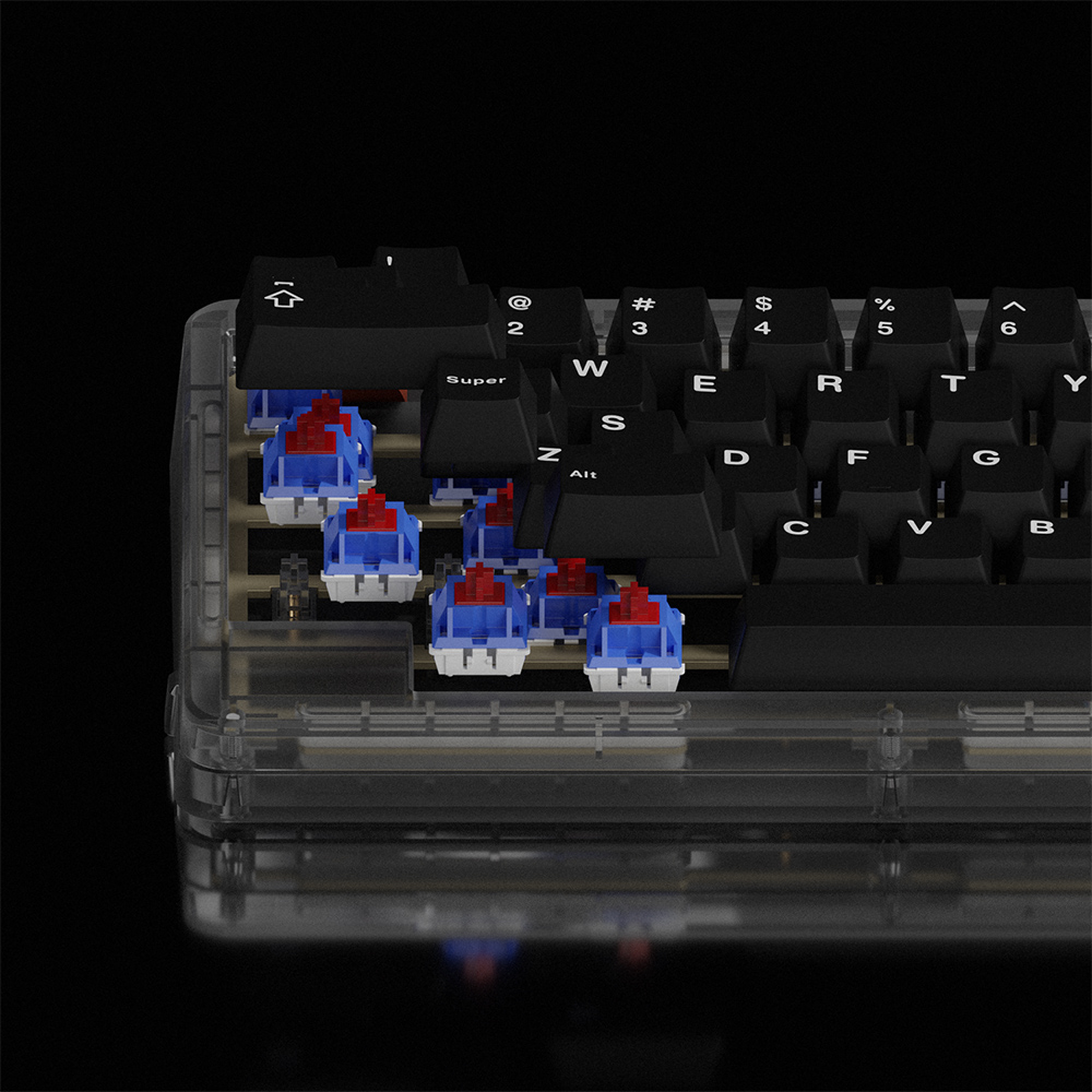 HMX X BCkeys Martini 리니어 기계식 키보드 스위치 5핀 바치리 공장윤활 110개 - 상세 이미지 5