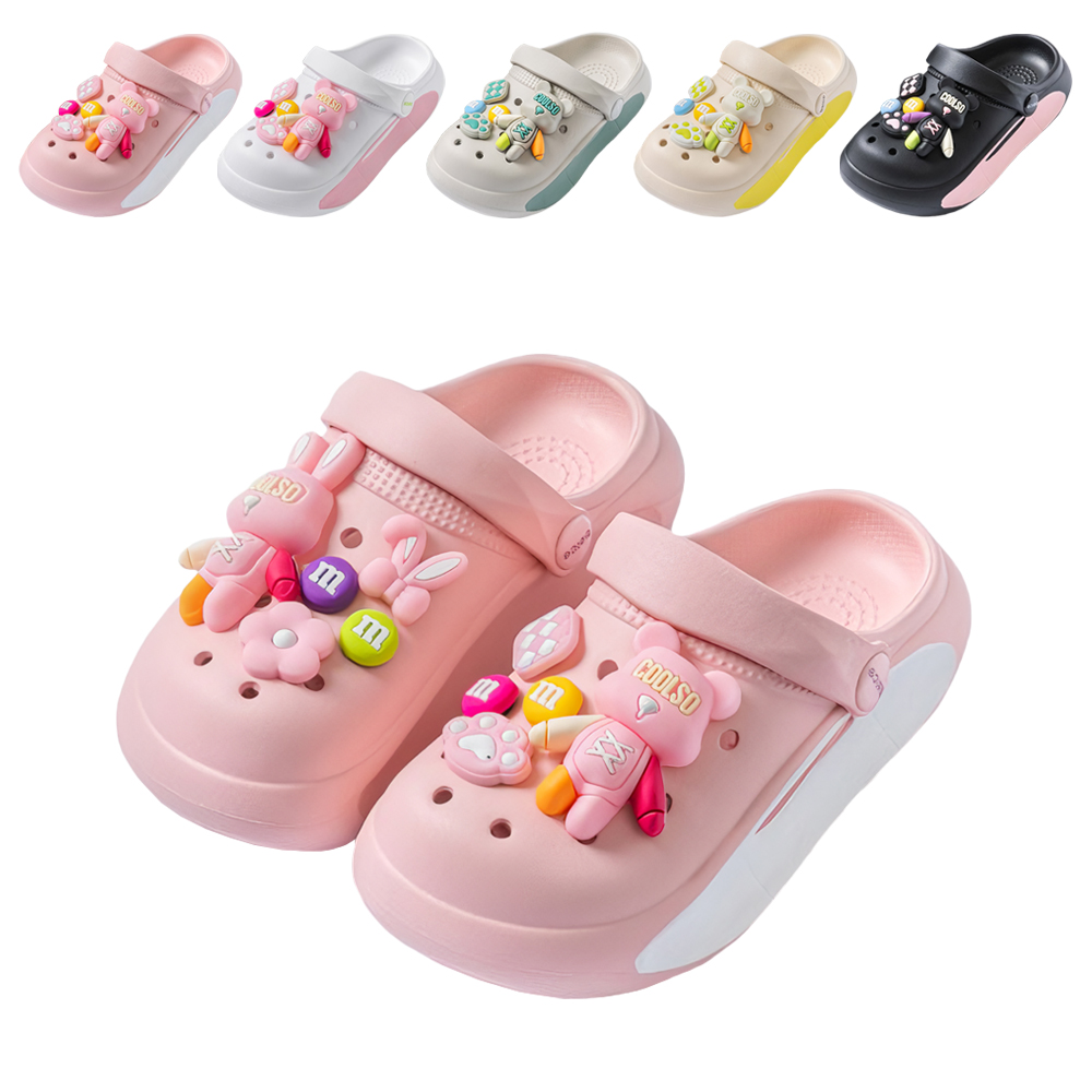 아동 유아 여아 남아 키즈 어린이 초등 학생 주니어 물놀이 슬리퍼 클로그 샌들