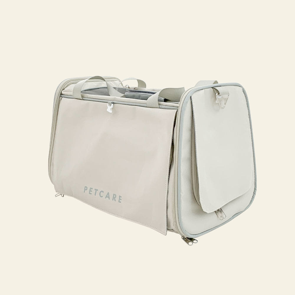 펫케어 스위트백 폴딩 위로열림 이동장 고양이 강아지 이동가방