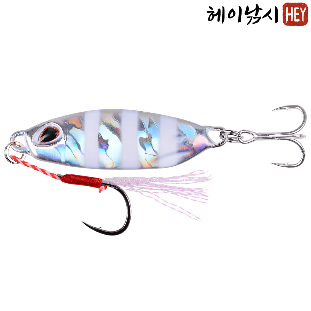 스파클 야광 줄무늬 메탈지그 20g - 상품 이미지