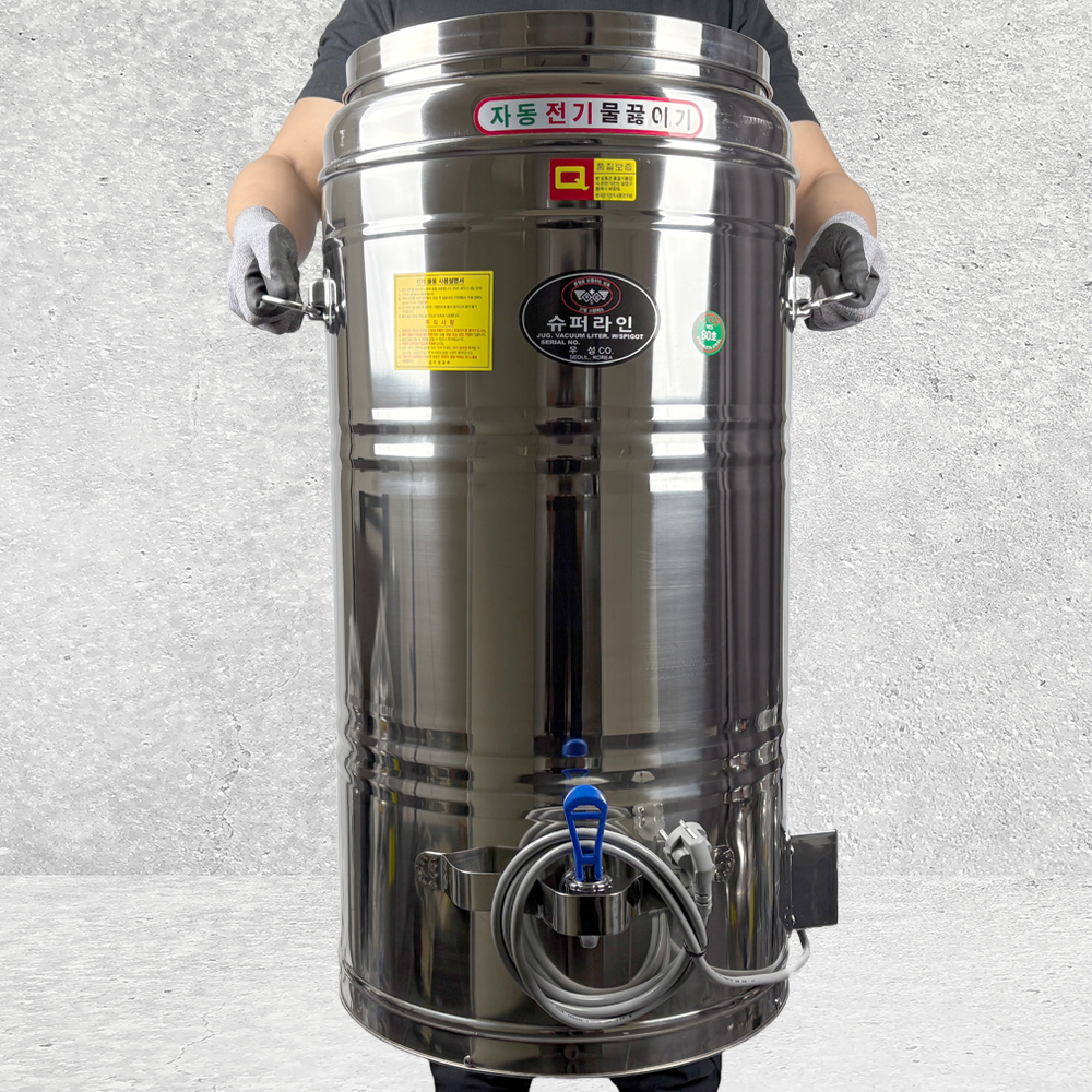 우성금속 업소용 전기 물끓이기 80호 스텐 온수통