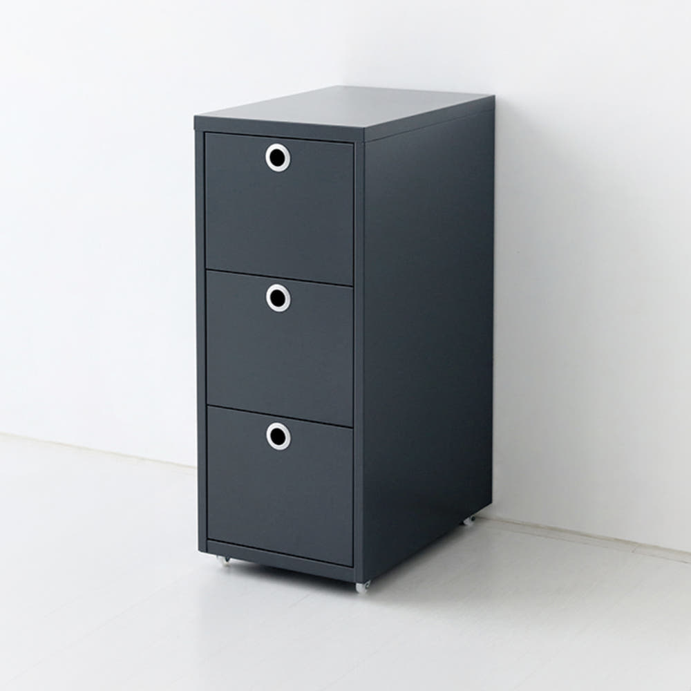 MKB 서랍장 0.3단 280x410x685mm, 3단, 화이트 5644.6054 - 상세 이미지 5
