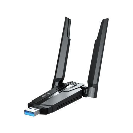 넥스트유 AX5400AU 래이판 USB WiFi 6E AX5400 외장안테나 무선랜카드
