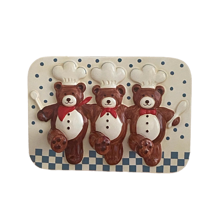 테디베어 빈티지소품 컵 주방걸이 후크 Teddy Bear Hook - 상품 이미지
