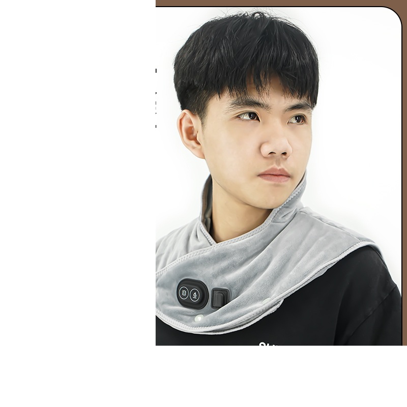 어깨 온열찜질기 전기 원적외선 허리 찜질팩 온찜질 마사지 숄 - 상품 이미지