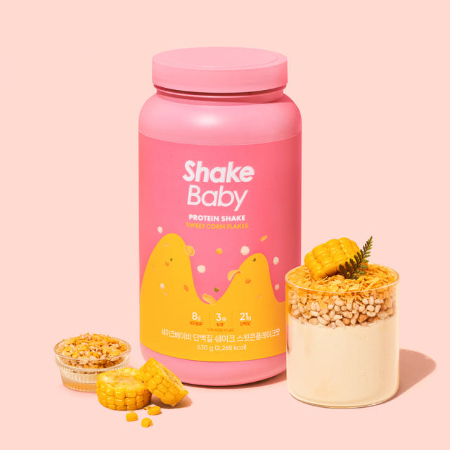 쉐이크베이비 단백질 쉐이크 대용량 스윗콘플레이크, 630g, 1개