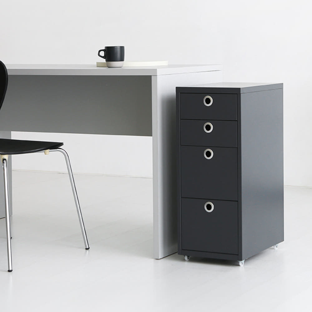 MKB 서랍장 2.2단 280x410x685mm, 2.2단, 라이트그레이 7685.2959 - 상세 이미지 4