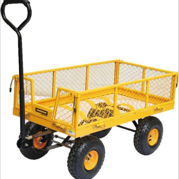 농사용 손수레 구르마 사륜 측면 개방식 운반 카트 일반(1160x540x250)