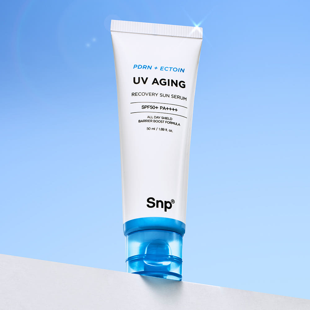50ml+20ml Snp PDRN 엑토인 UV 에이징 리커버리 선세럼 선크림 유기자차 - 상세 이미지 2