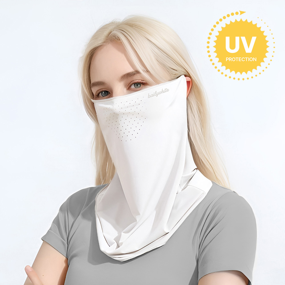 베일리화이트 골프 마스크 자외선차단 얼굴 햇빛가리개 여름 안면 자전거 등산 제품 이미지