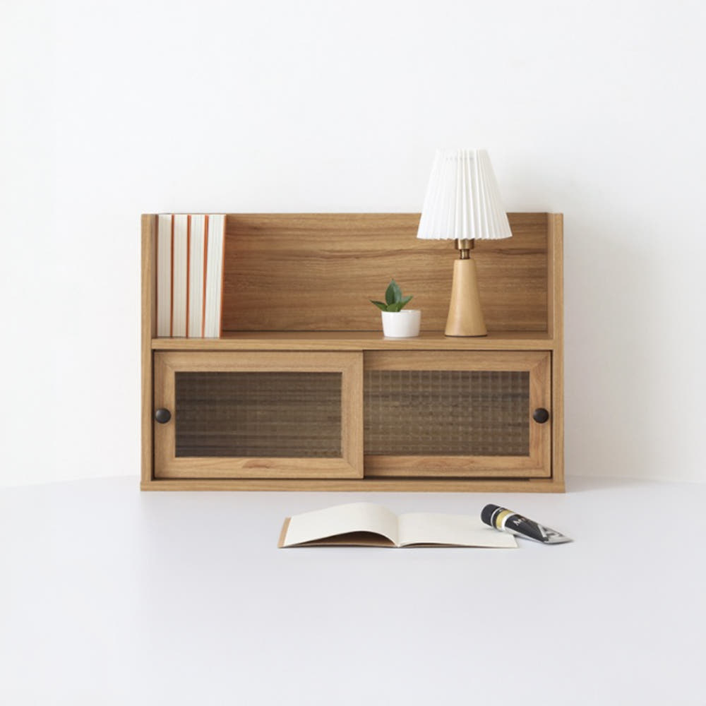 폴라보 미니수납선반 SHM4262UP 615x200x420mm, 2단, 미들브라운 6522.8513 - 상세 이미지 5