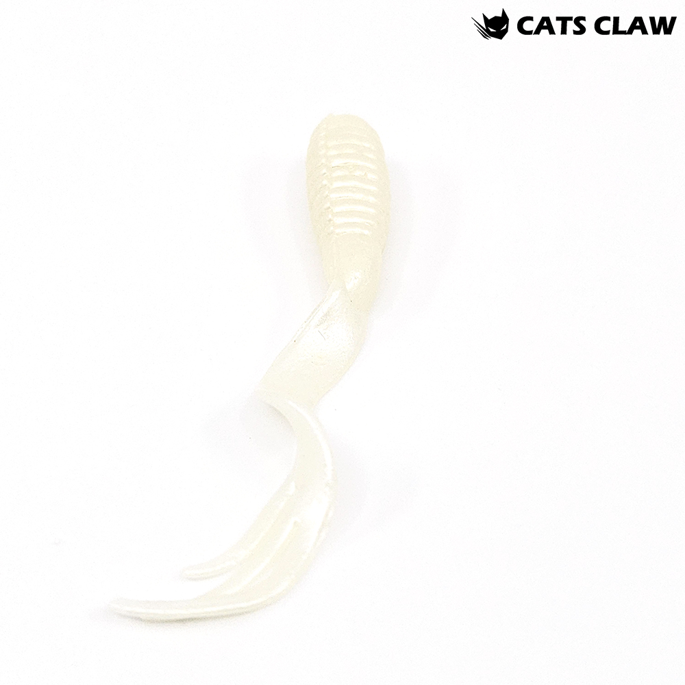 캣츠크로우 트리플그럽 꺽지웜 쏘가리웜 029 펄 실버, 5cm(2인치) - 상세 이미지 2