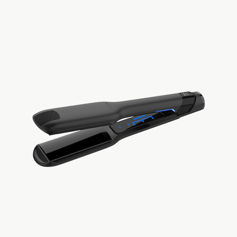 글램팜 GP502T 볼륨(특대) 퓨어블랙 물결펌고데기 굵고 숱많은 곱슬모