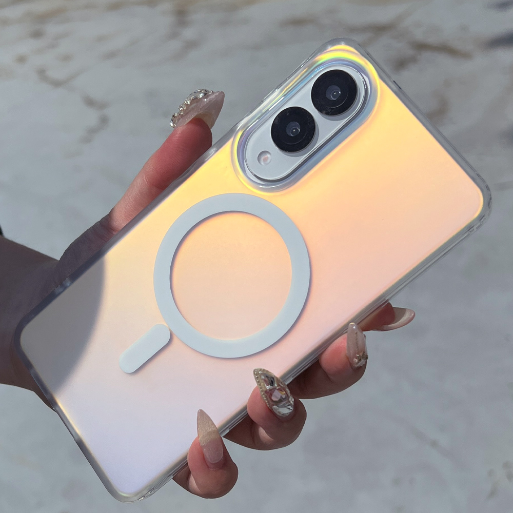 제로스킨 충격보호 범퍼 갤럭시 케이스 오로라 맥세이프, 갤럭시S25 엣지 - 상세 이미지 2