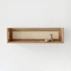 벤탄 벽선반 RKM2280RT 800x200x220mm, 1단, 캄포어베... 솔직 후기 | 실제 배치 사진 포함 - 상품 이미지 4