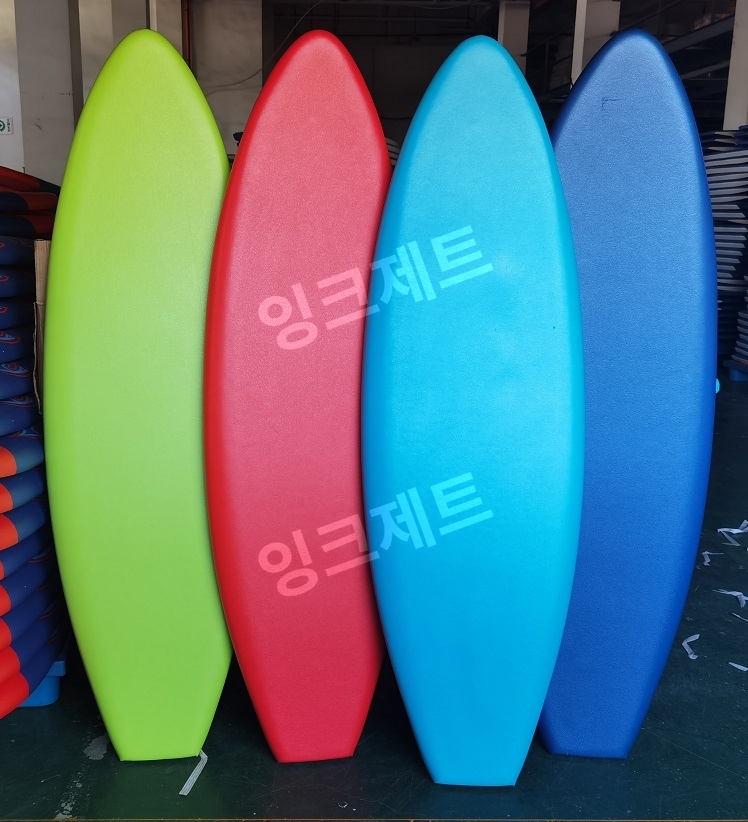 서핑보드모형 인테리어 소품 여름 장식 단색 디스플레이   제트 레드164x52x5cm액세서리없음 - 상세 이미지 2