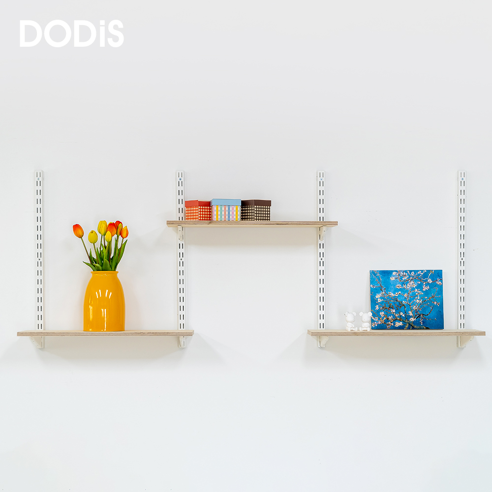 도트 012 찬넬선반 자작나무 600x200x600 다용도실 인테리어 세탁실 베란다 벽선반
