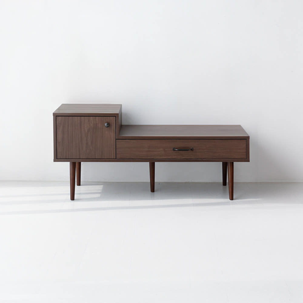 폴라보 콘솔장 120 CHM54120 1200X400X540MM, 1단, 브라운월넛베니어 5914.2935 - 메인 이미지