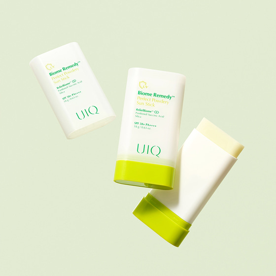 유이크 바이옴 레미디 퍼펙트 보송 선스틱 18g(SPA 50+ PA++++)