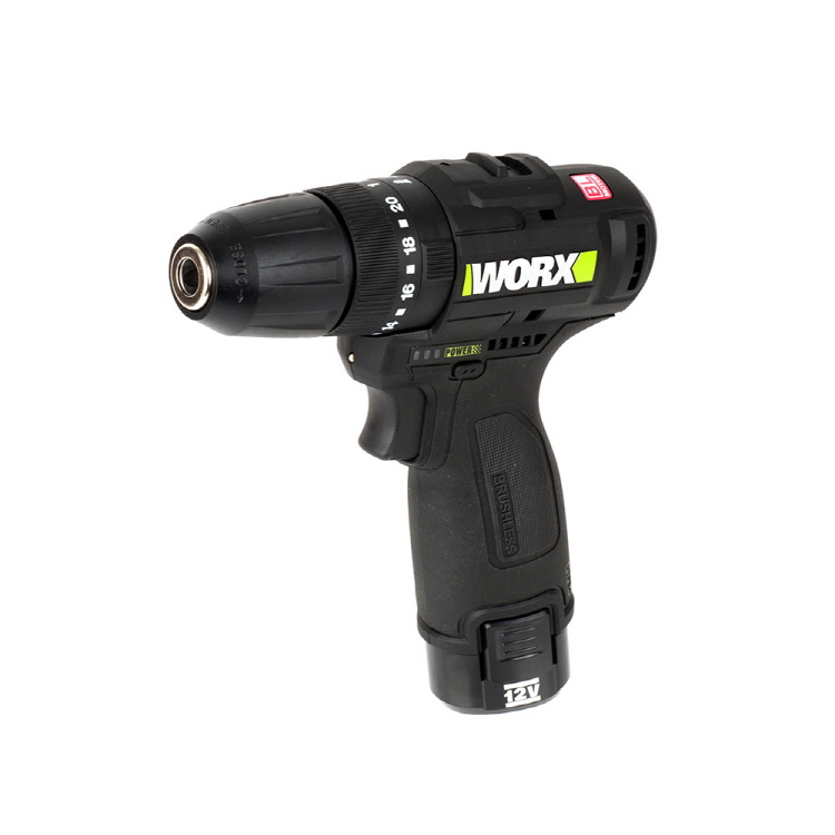 웍스 충전 해머 드릴 함마 12V 2.0Ah 배터리1개 BL WE211