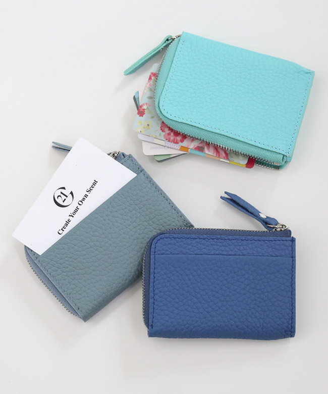 후즈백 심플 레더 카드 지갑 [15COLOR] - 상세 이미지 2