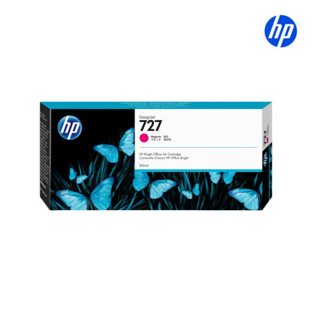 HP [정품] No.727 F9J77A (정품잉크/빨강/300ml/플로터잉크)