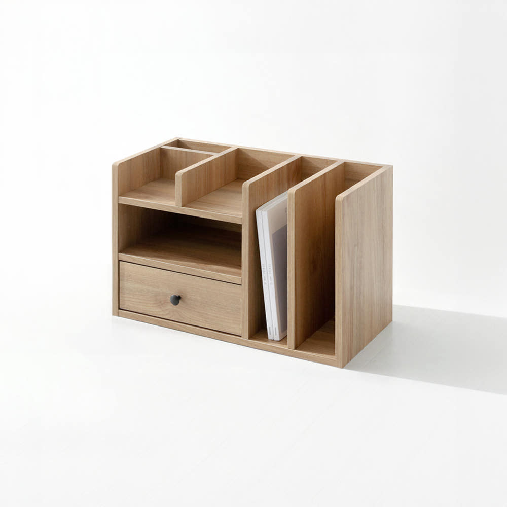폴라보 미니수납선반 C형 550x270x350mm, 3단, 캄포어베니어8034.7424 - 상세 이미지 2