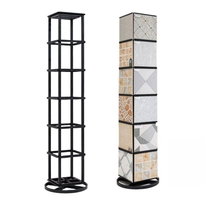 회전식 타일 진열대 대리석 샘플 전시 스탠드 300x300 (칸 너비 1.6cm) - 상품 이미지