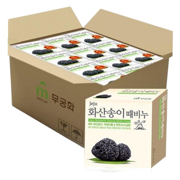 무궁화 화산송이때비누 100g x 24개 (1BOX) : 씨유니