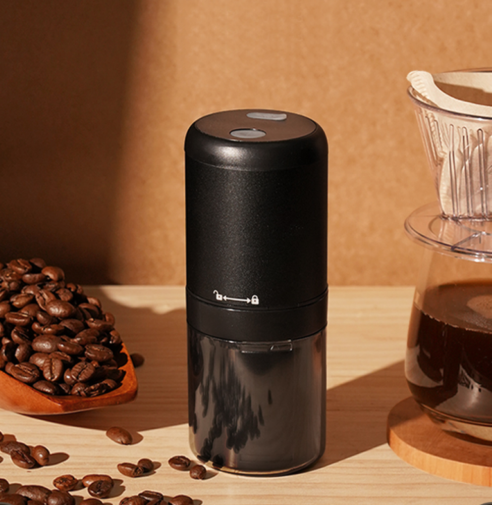 전동 커피 그라인더 핸드밀 가정용 휴대용 자동 원두 커피 분쇄기 에스프레소 그라인더