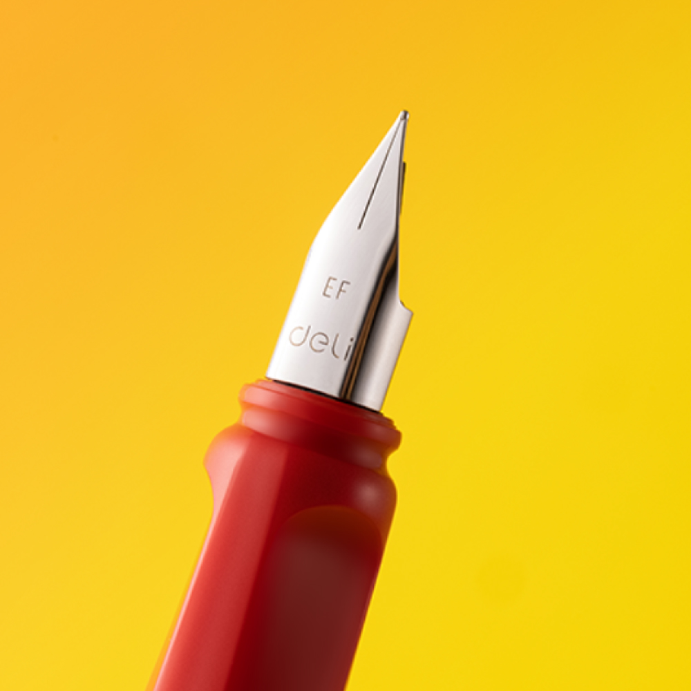 입문자 만년필 초보자용 잉크 펜 EF촉 + 카트리지+잉크+컨버터 선물 구성세트 이미지 7