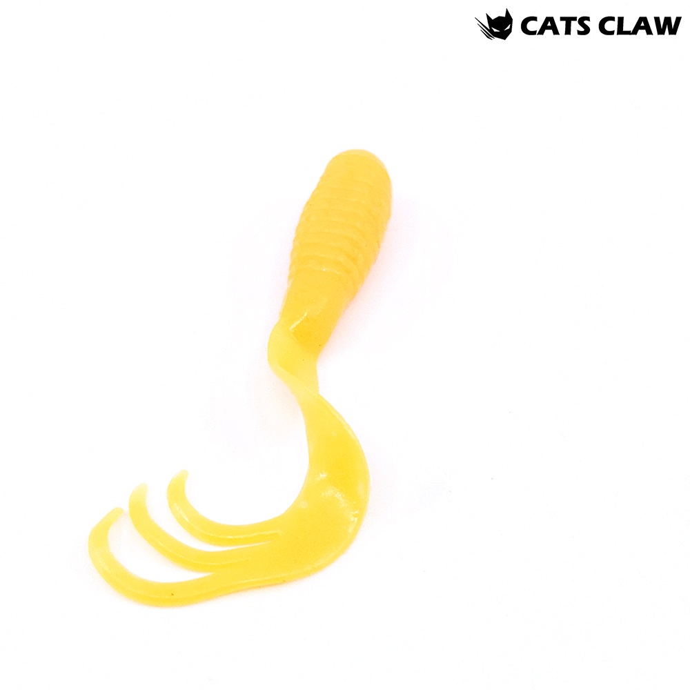 캣츠크로우 트리플그럽 꺽지웜 쏘가리웜 021 오렌지, 5cm(2인치) - 상세 이미지 2