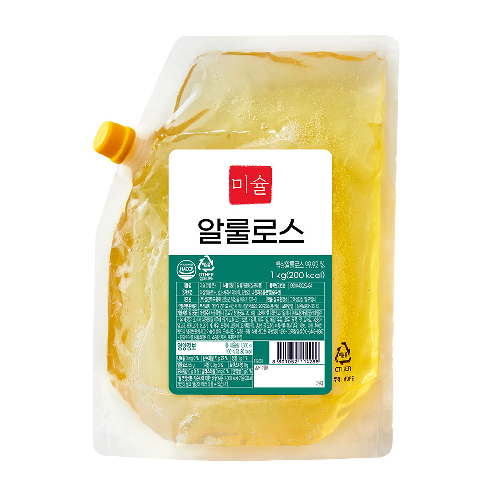 미슐 전주비빔소스 1kg / 업소용 비빔밥양념장 비빔국수 볶음밥소스 - 상세 이미지 3